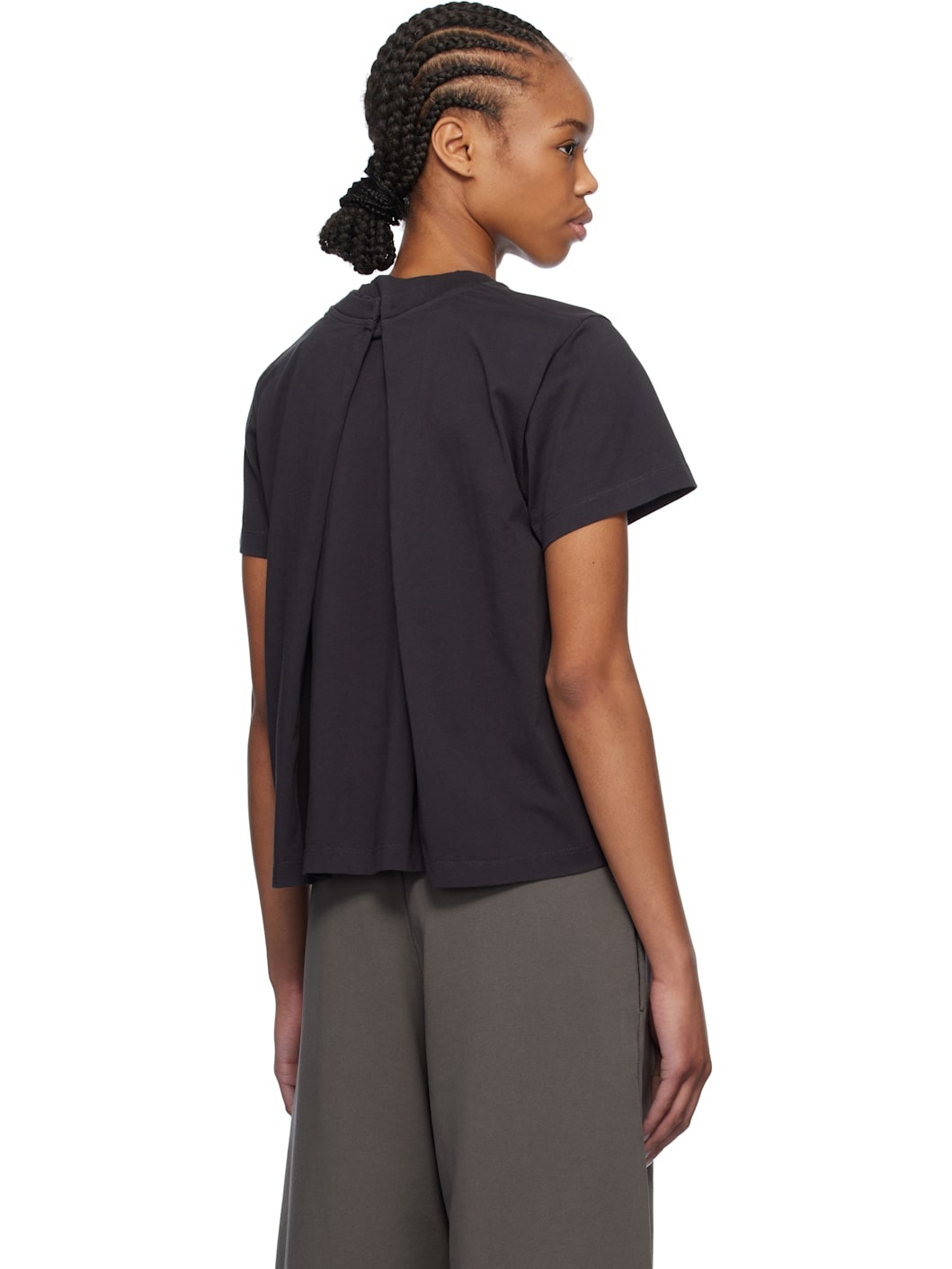Black Spliced T-shirt - 3