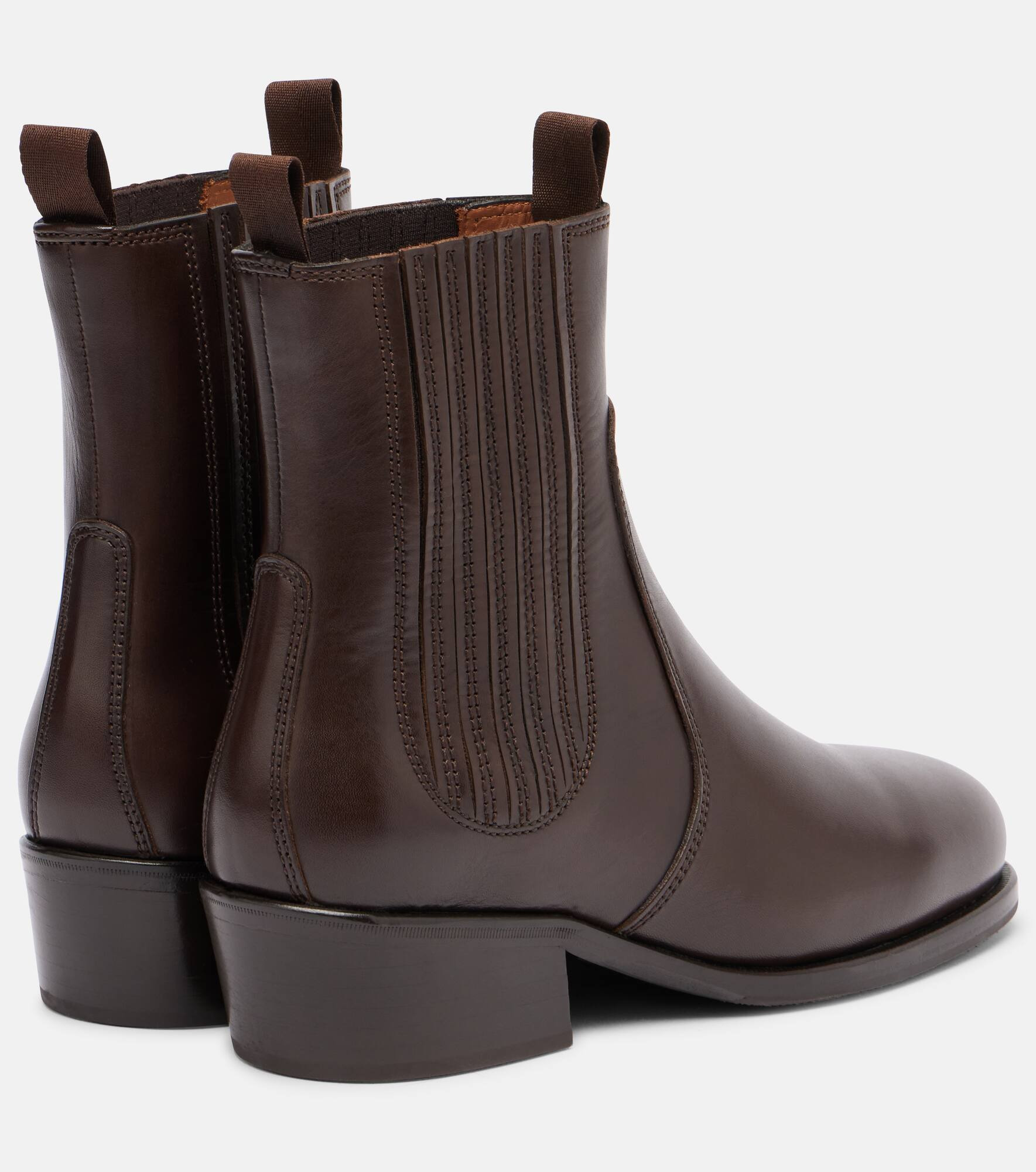 Leather Chelsea boots - 2