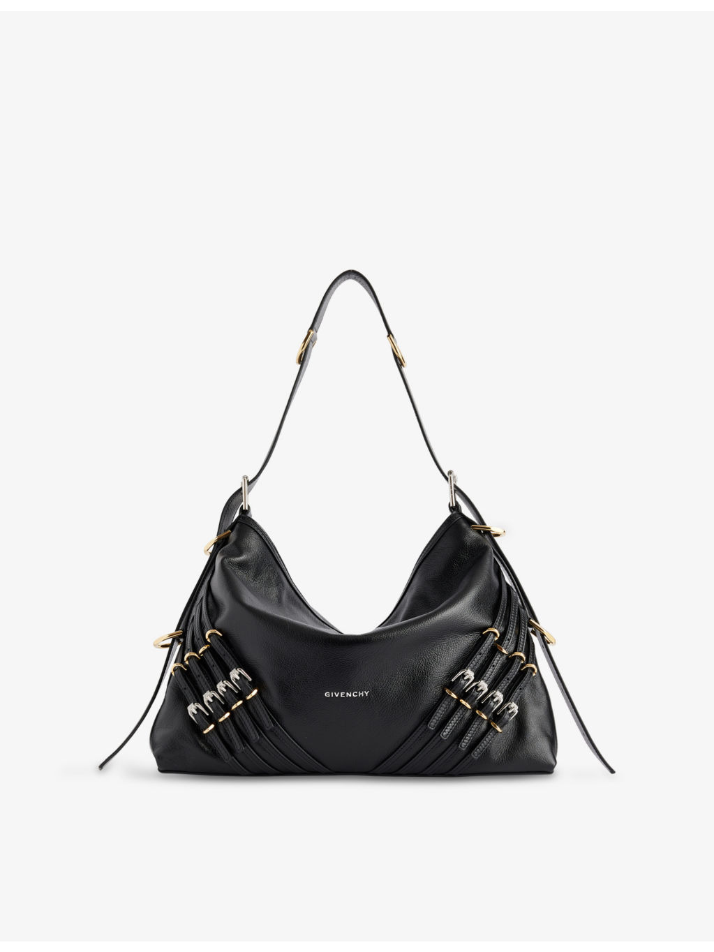 Voyou medium leather shoulder bag - 1
