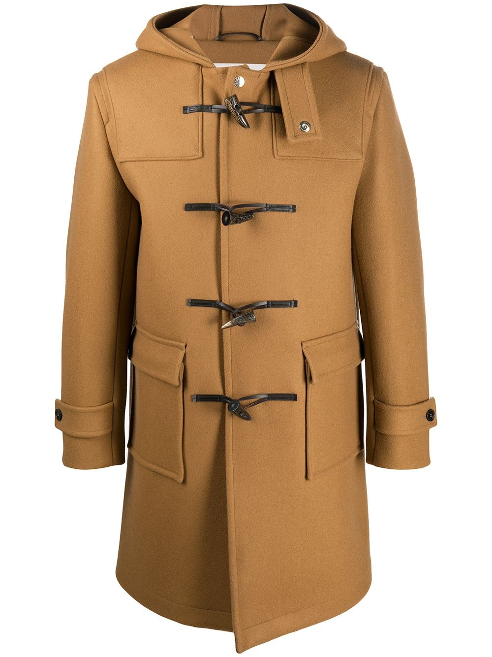 WEIR hooded duffle coat - 1