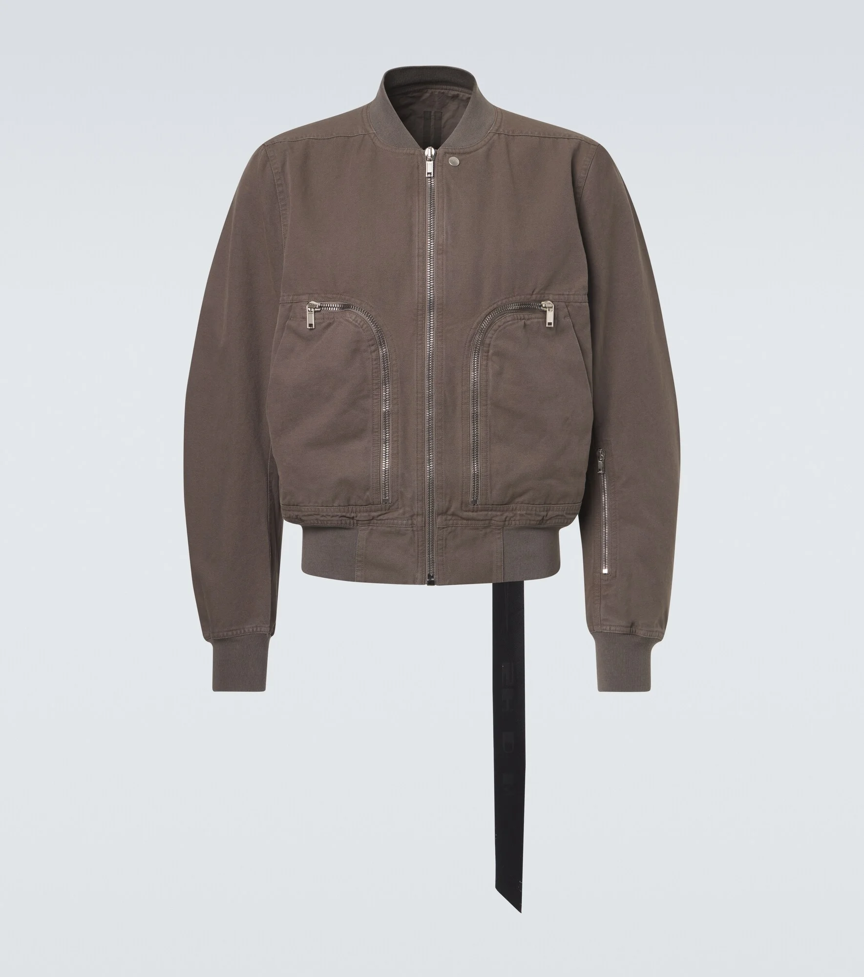 Cotton bomber jacket - 1