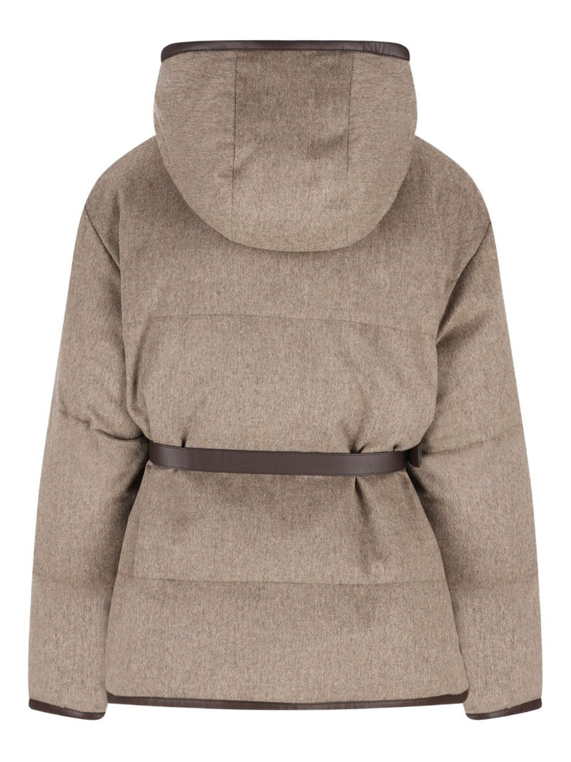 Tod's belted padded jacket outlook