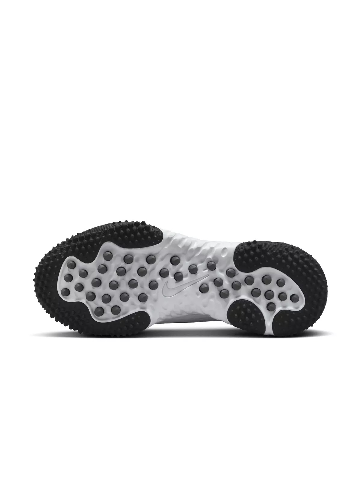 Alpha Huarache Elite 4 Turf "Black/White/Iron Grey" Women's Softball Shoe - 6