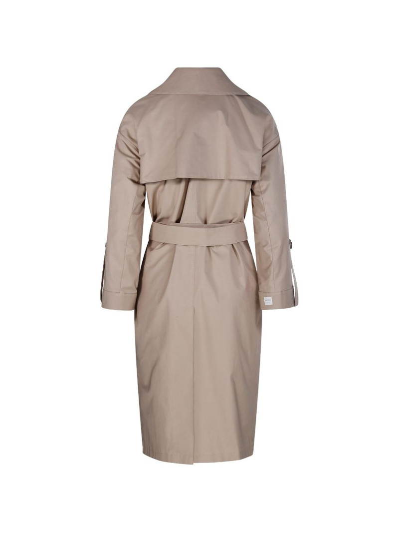 Max Mara belted double-breasted coat outlook