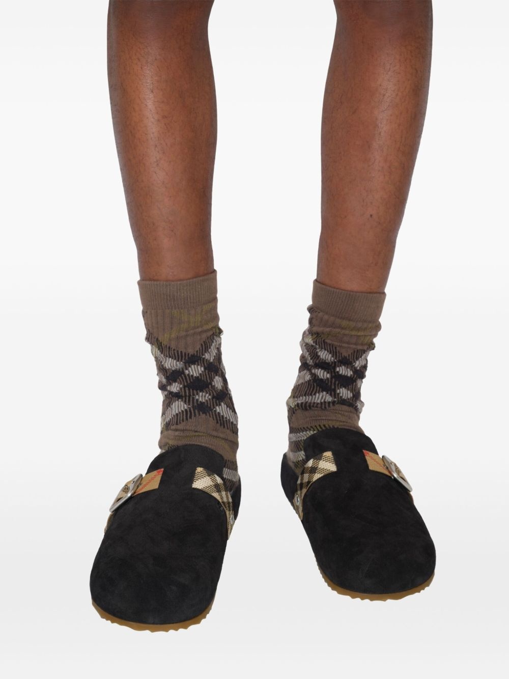 suede Urchin clogs - 6