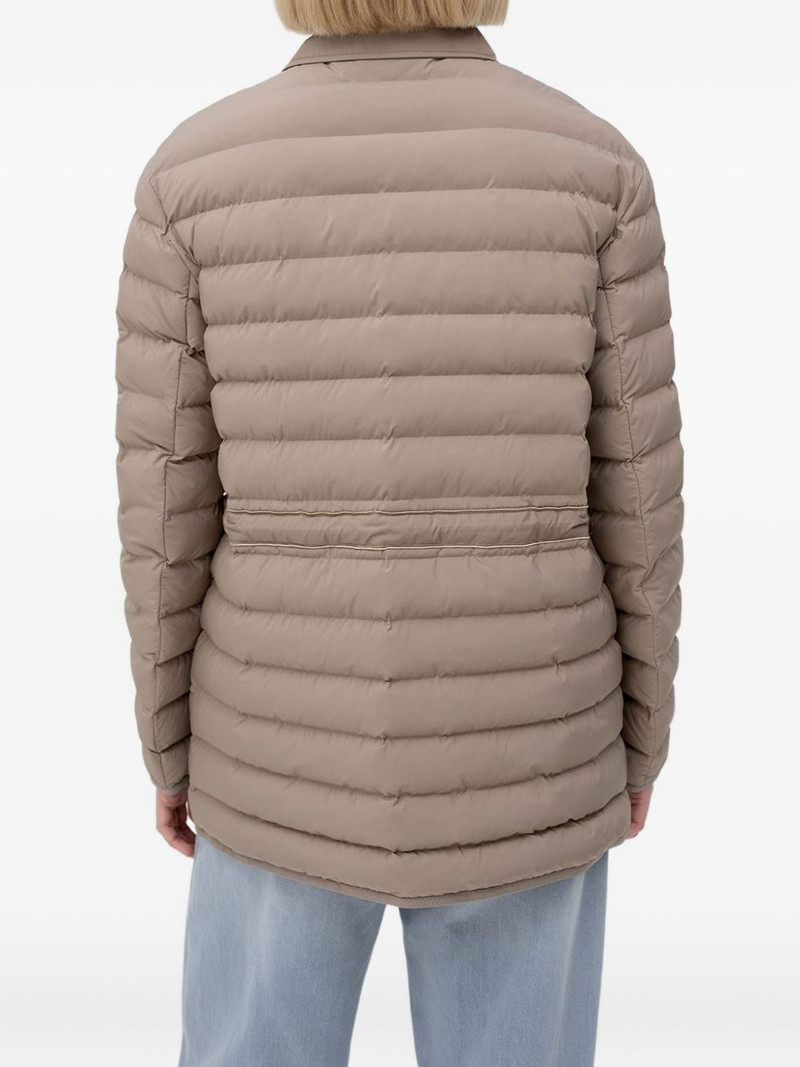 BOSS quilted drawstring jacket outlook