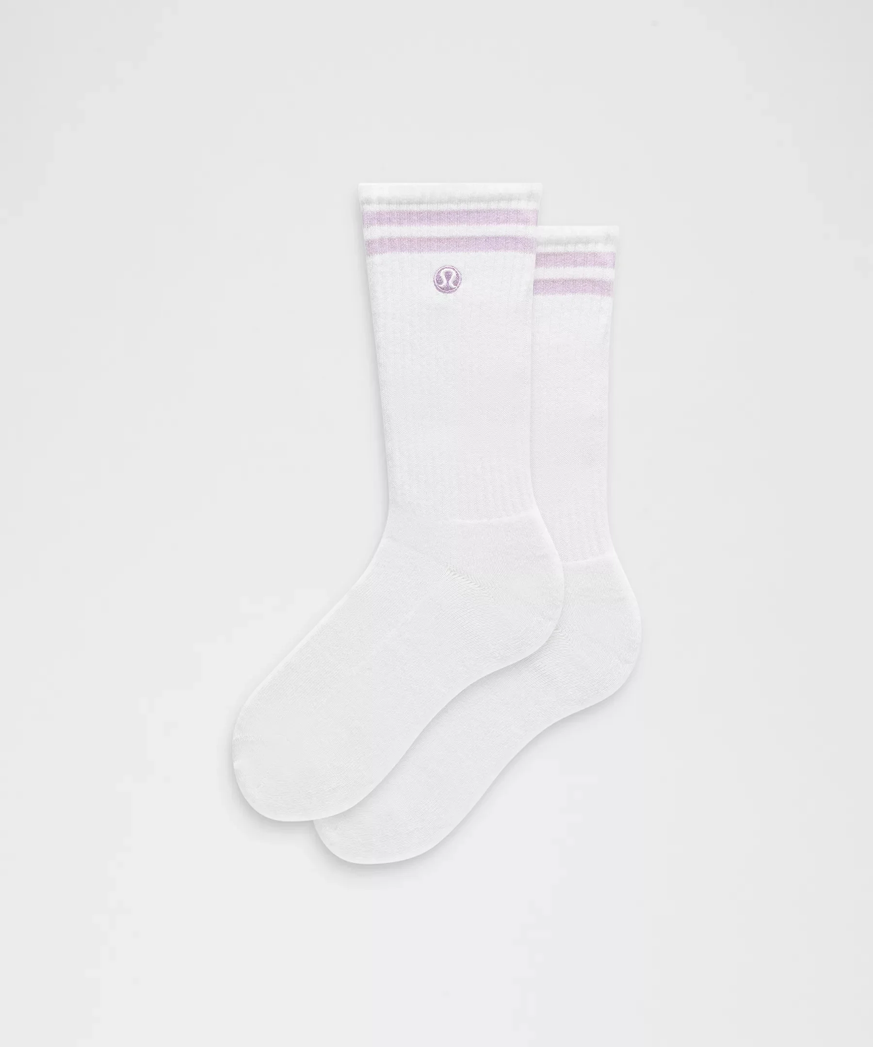 Unisex Daily Essential Crew Socks *Stripe - 1