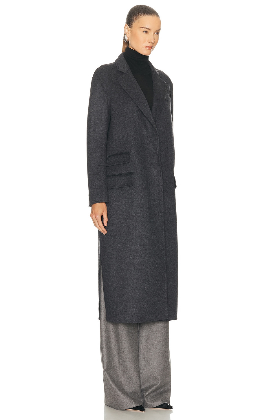 Single Breasted Coat - 3