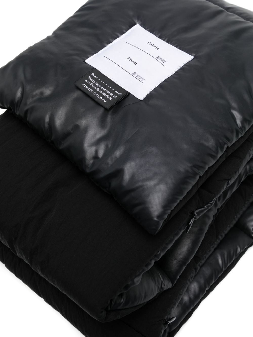 padded quilted scarf - 5
