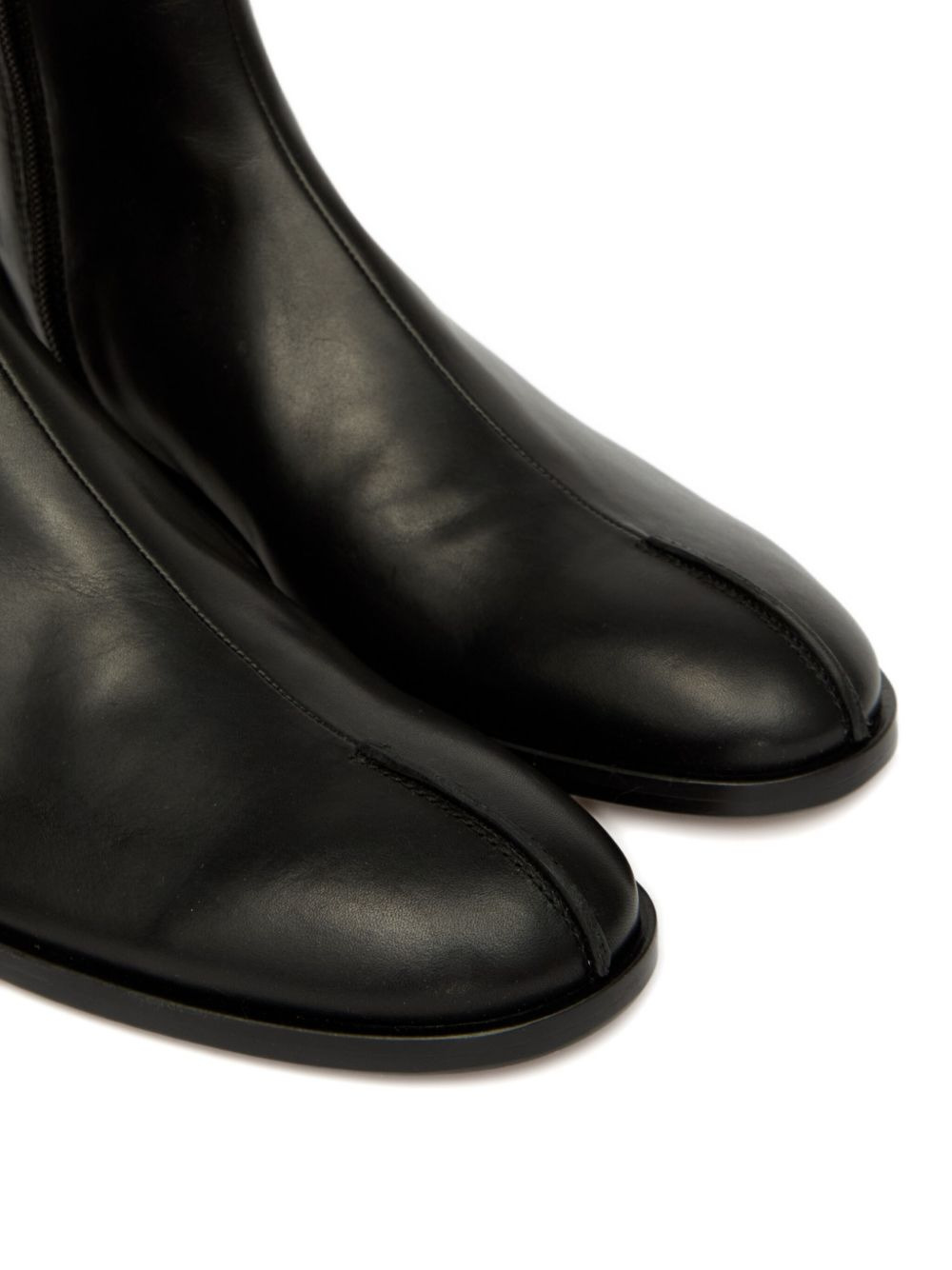 leather ankle boots - 4