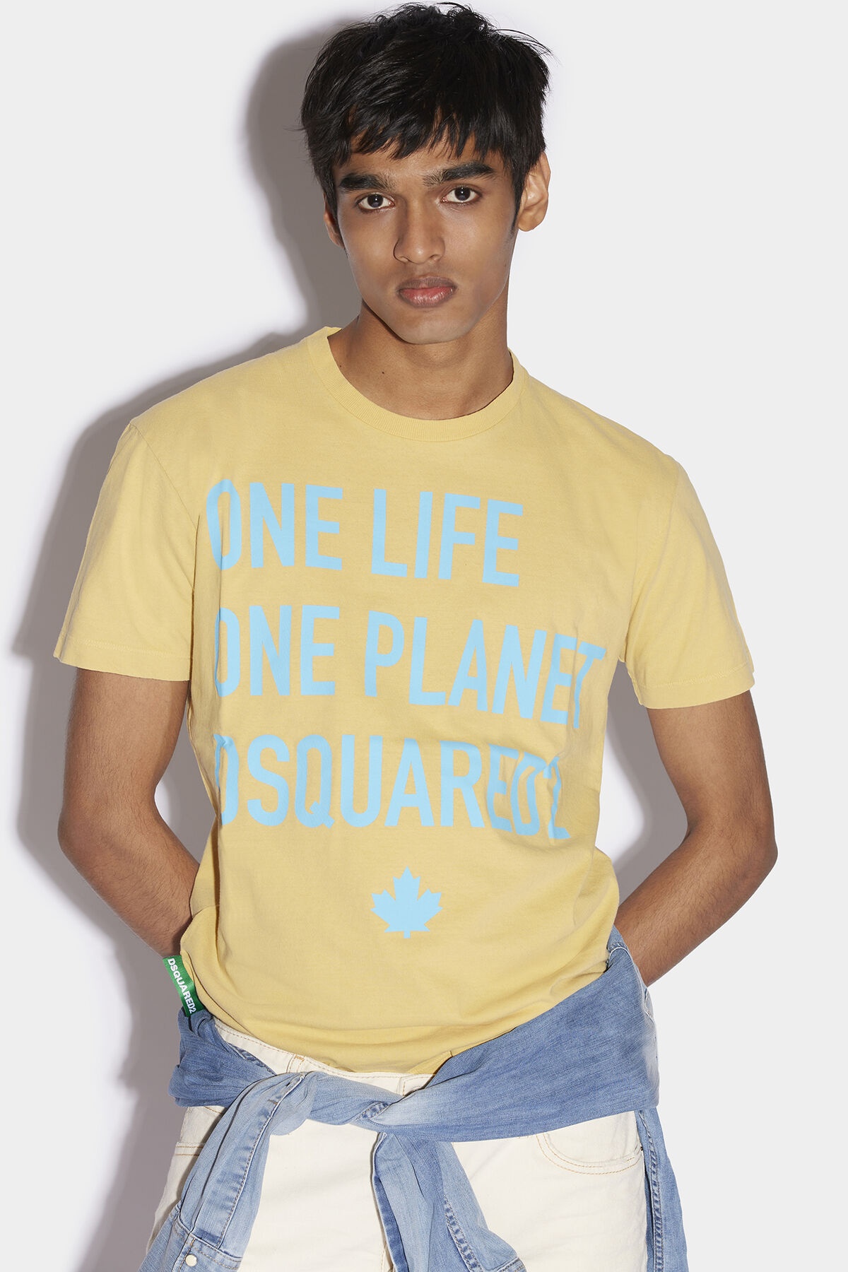 ONE LIFE PARTIALLY RECYCLED COTTON T-SHIRT - 1