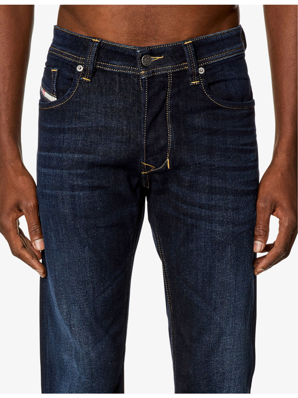 1985 Larkee faded-wash straight-leg stretch-denim jeans - 5