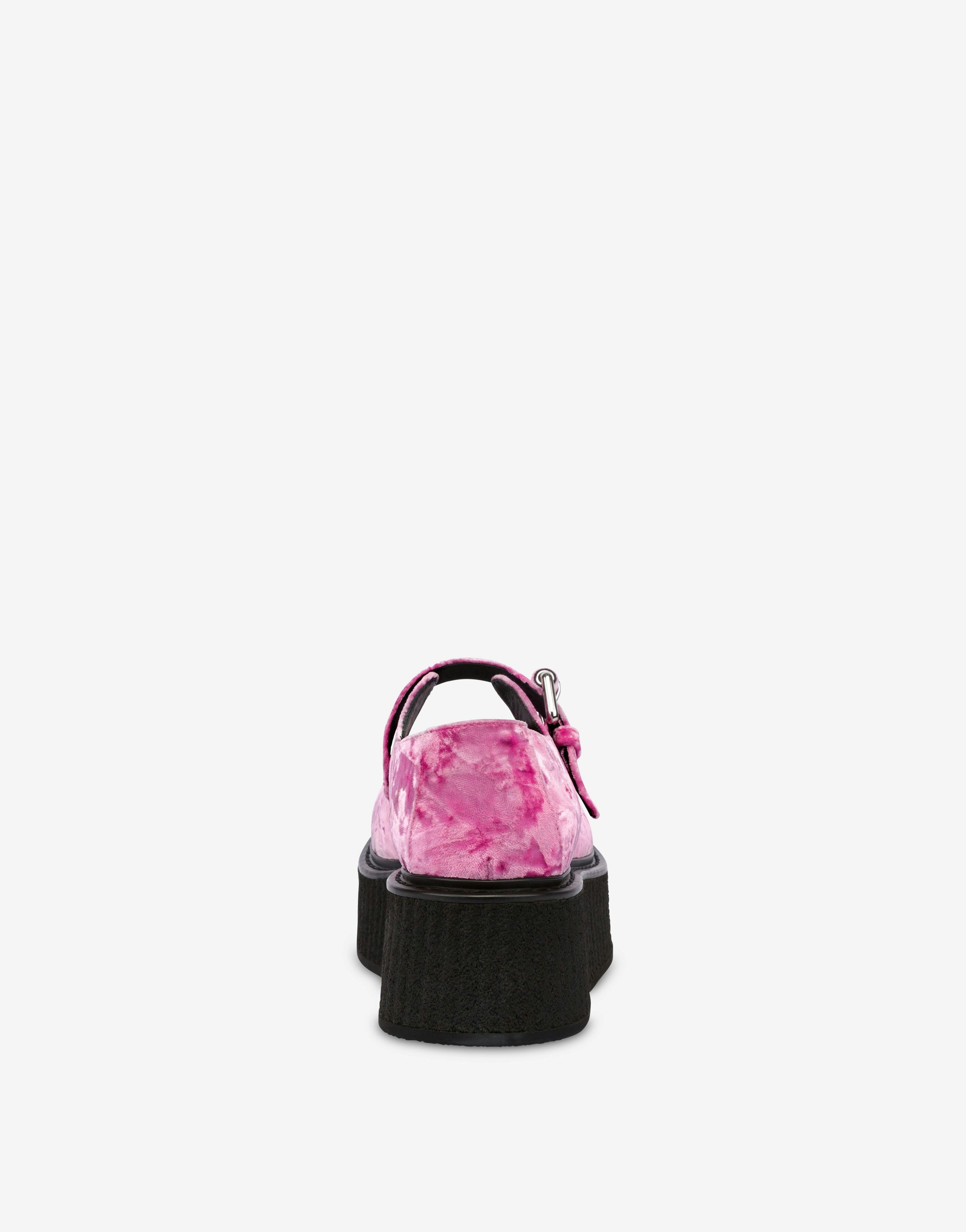 Moschino OLIVIA VELVET MARY JANE | REVERSIBLE