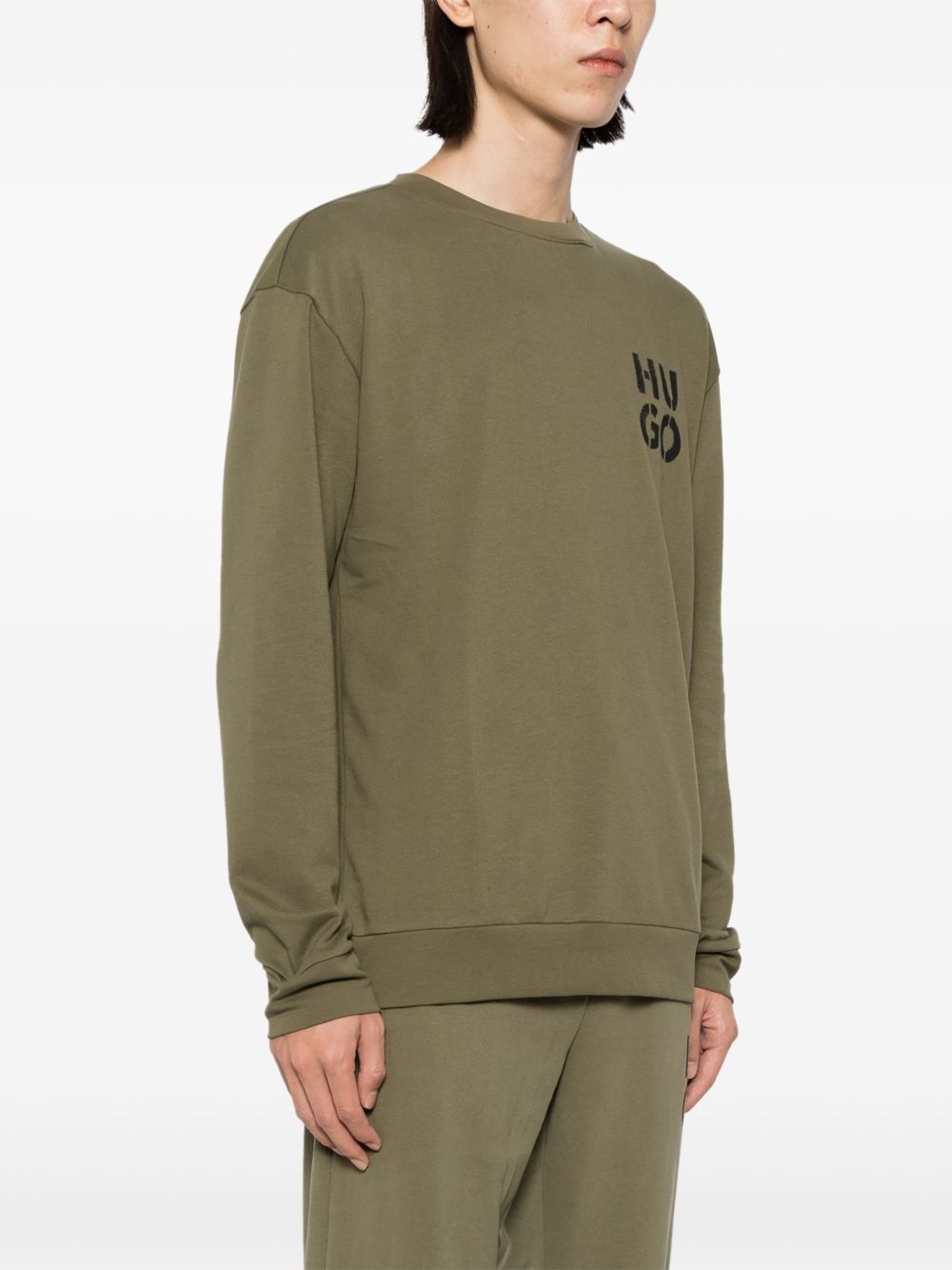 logo-print T-shirt - 3