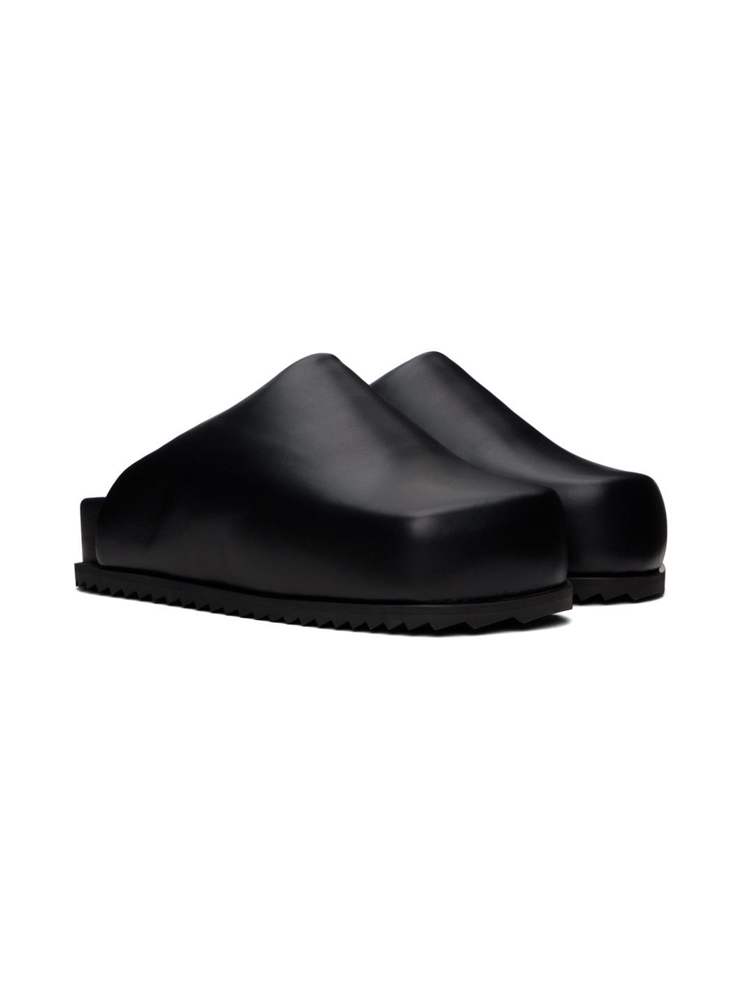 Black Truck Slide Slip-On Loafers - 4