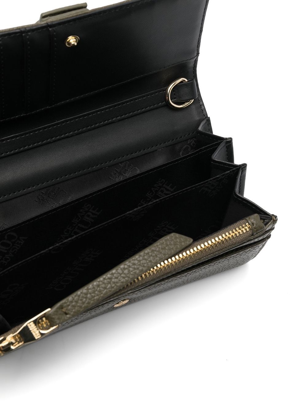 Baroque buckle wallet on chain - 5