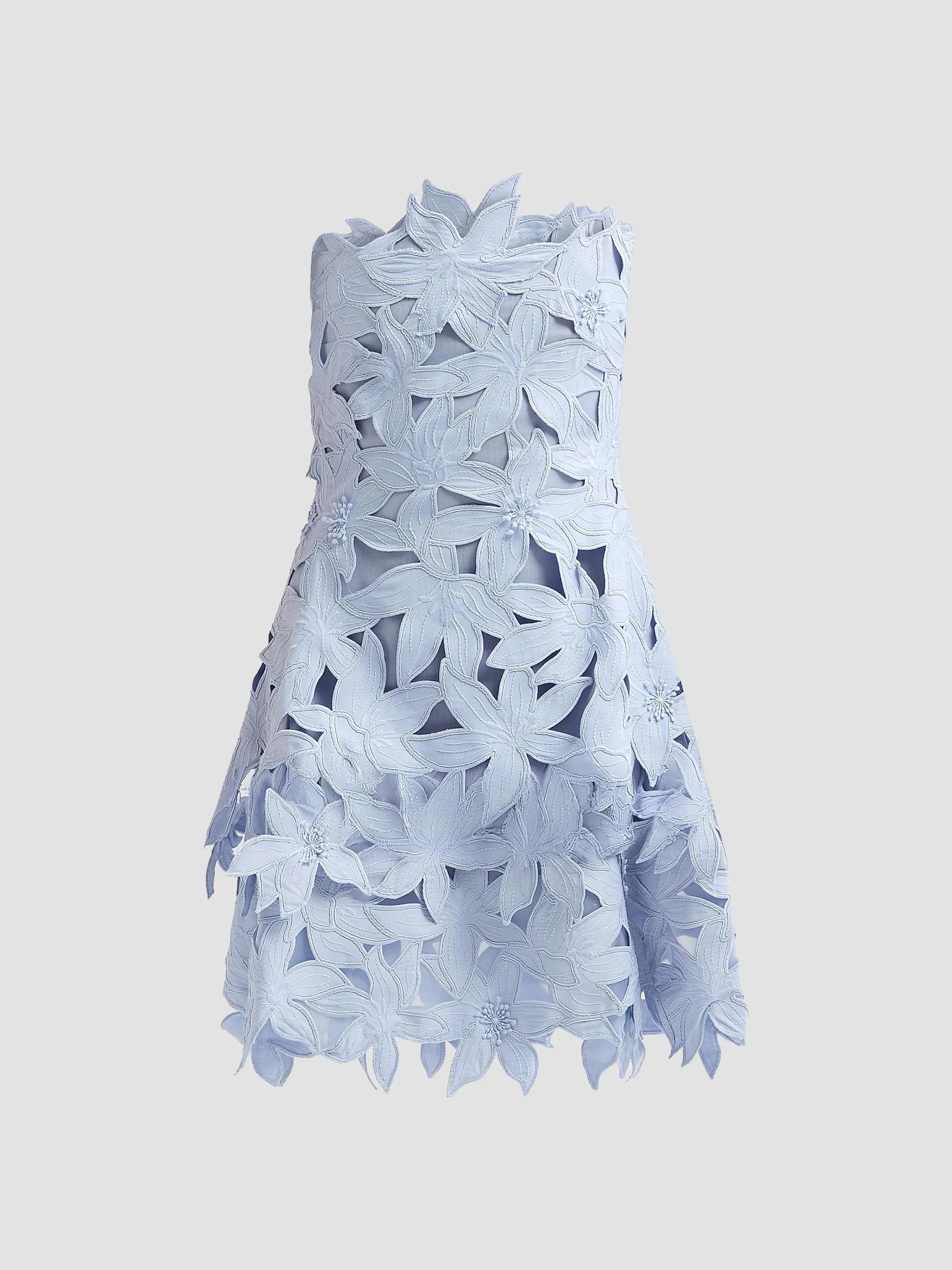 Women's Miri Bustier Mini Dress - Periwinkle Sky - 1