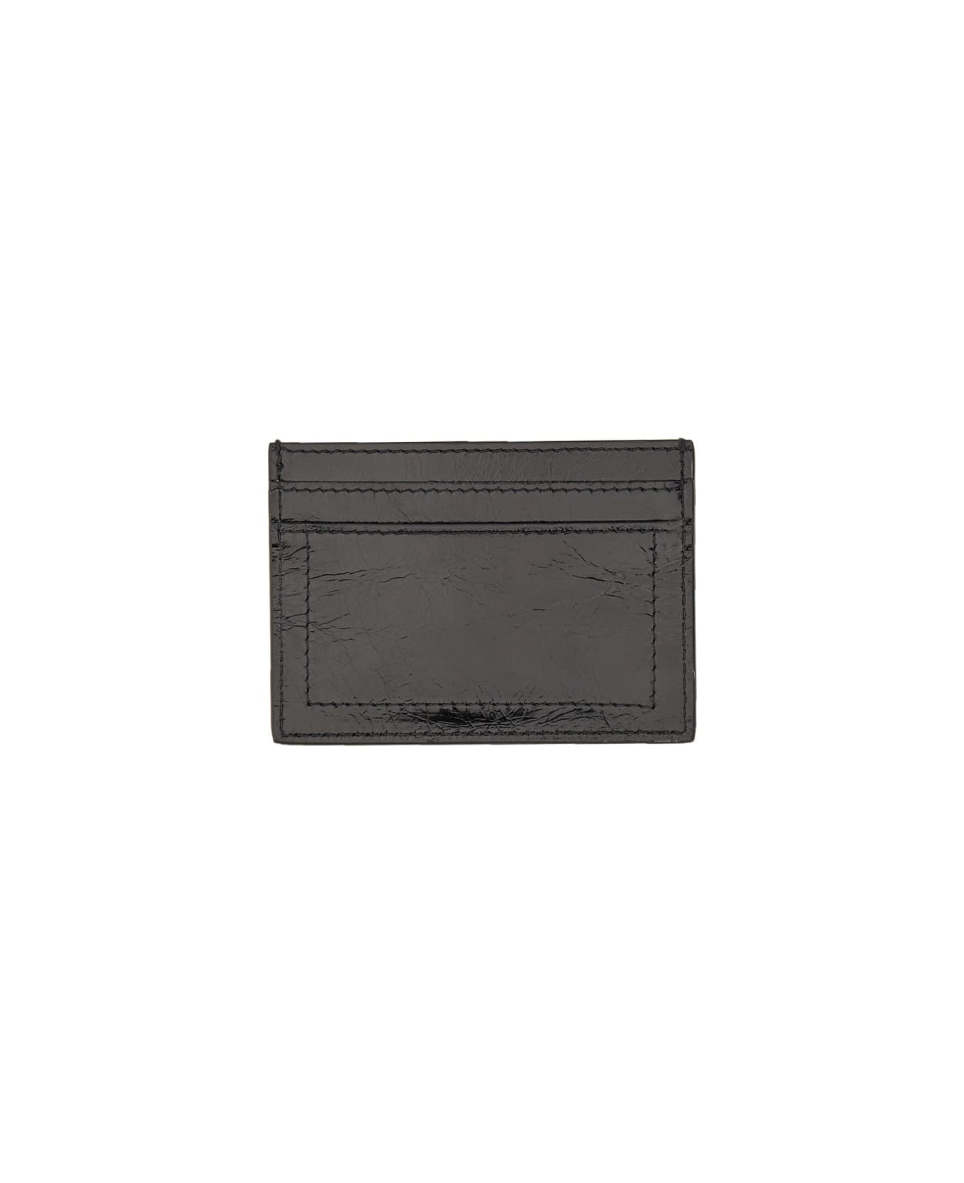 Card Holder With Gold Plaque - 2