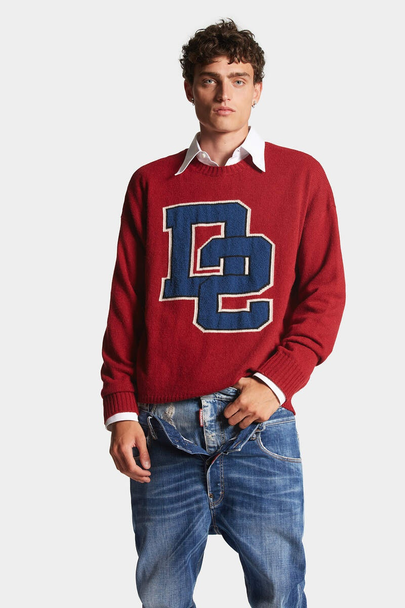 D2 KNIT CREWNECK PULLOVER 3