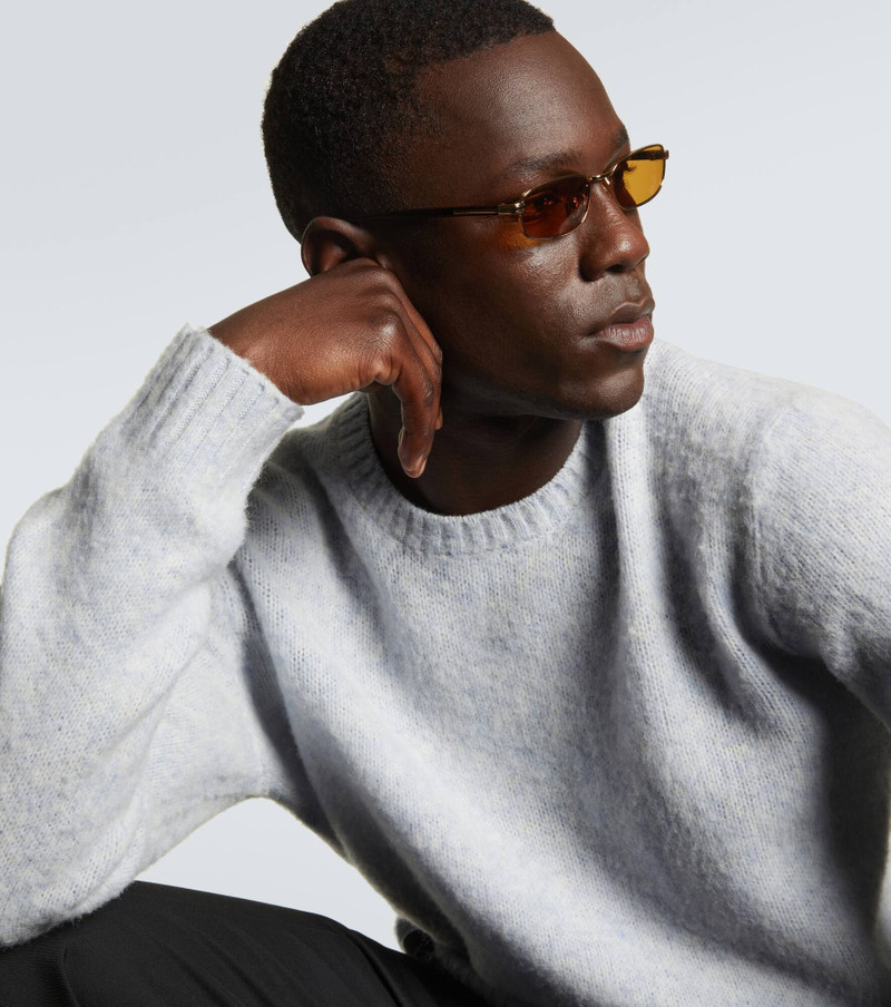 Prada Logo rectangular sunglasses outlook