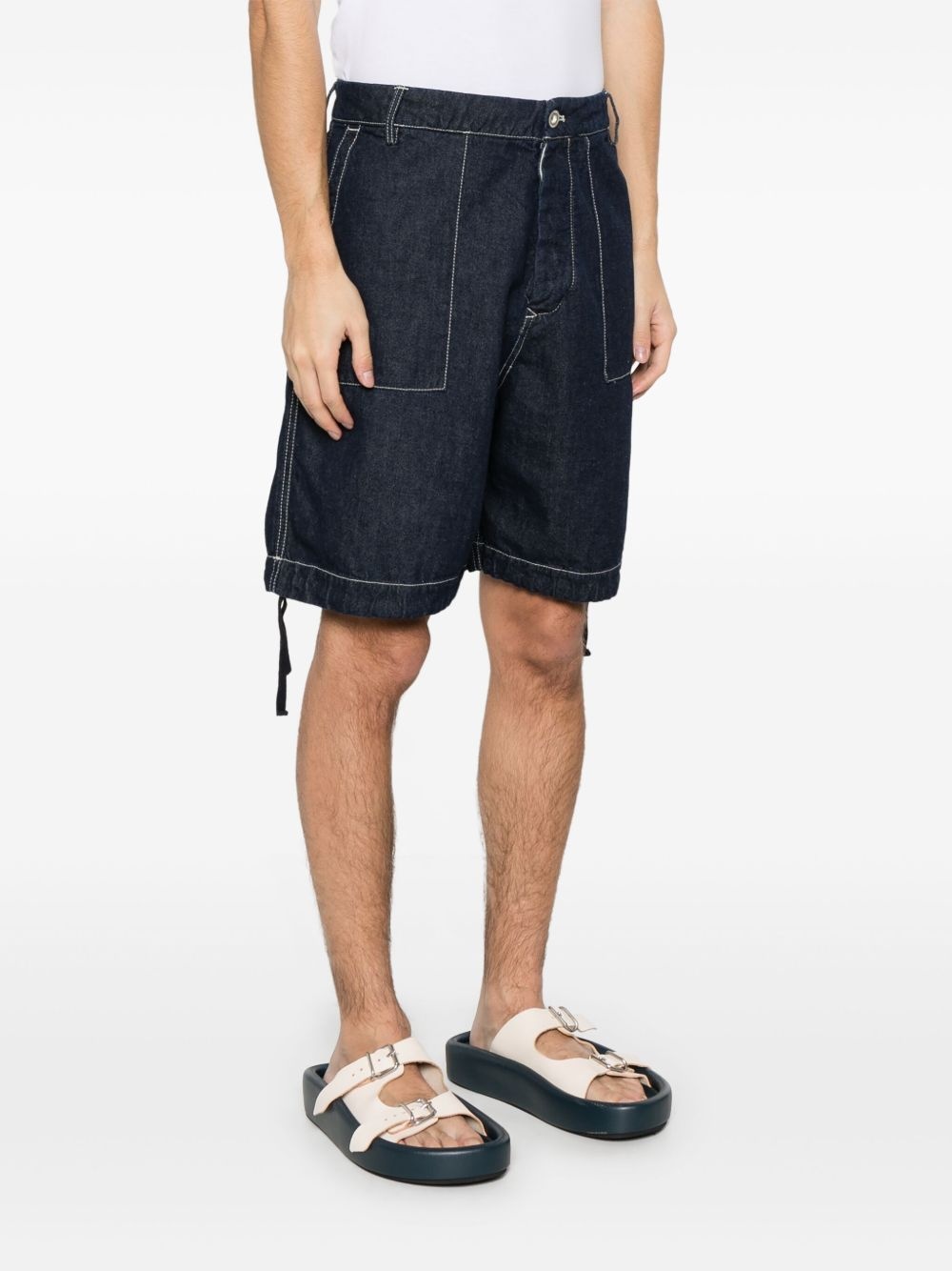 denim shorts - 3