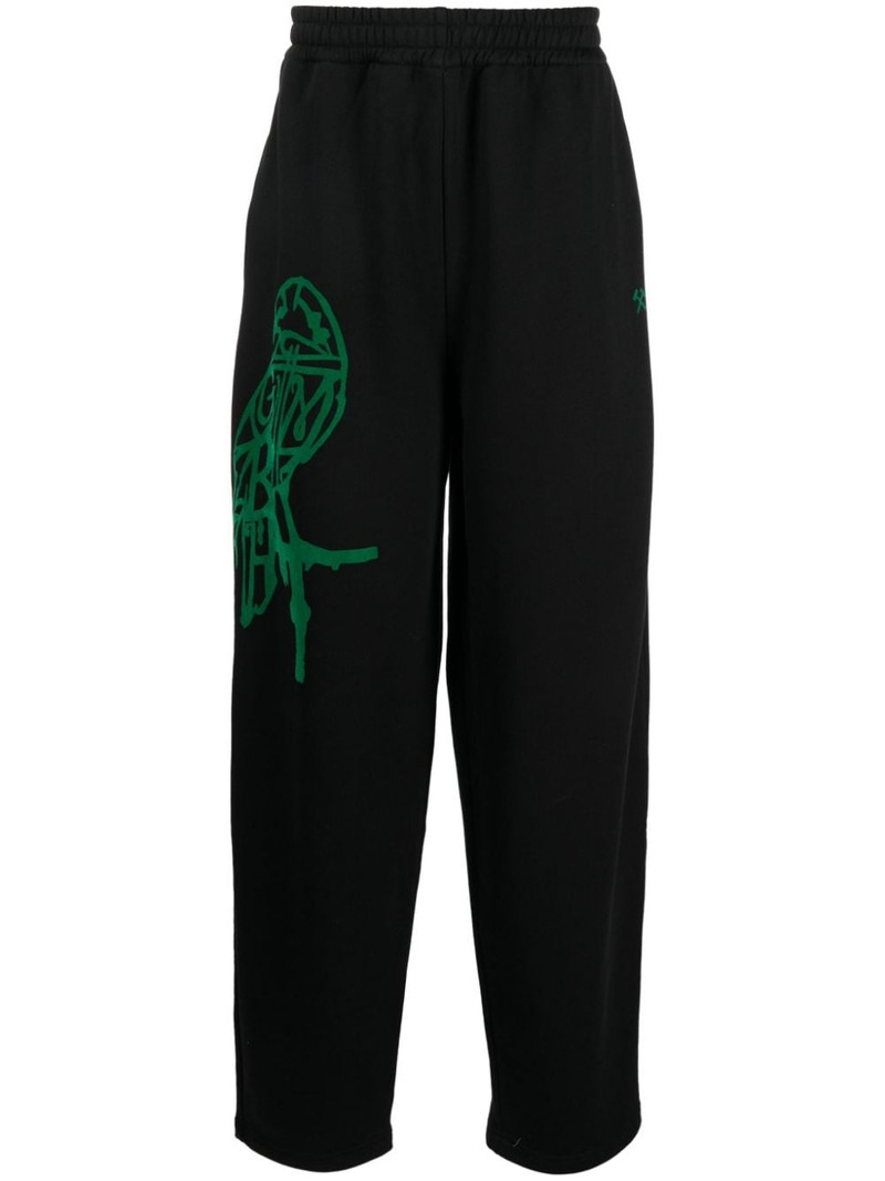 graphic-print track pants 1