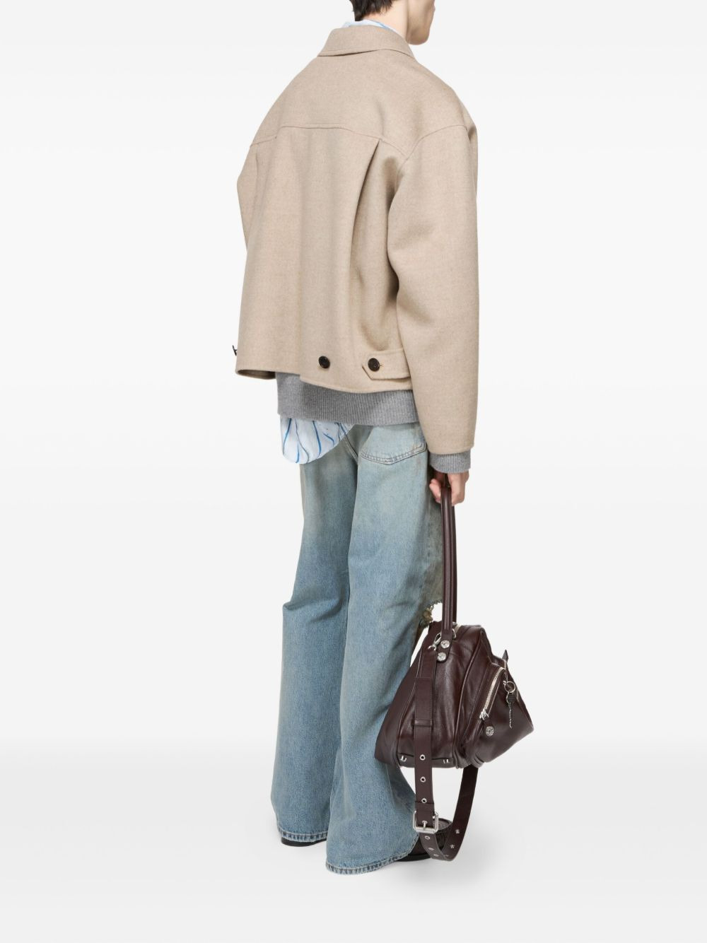 zip-front jacket - 3