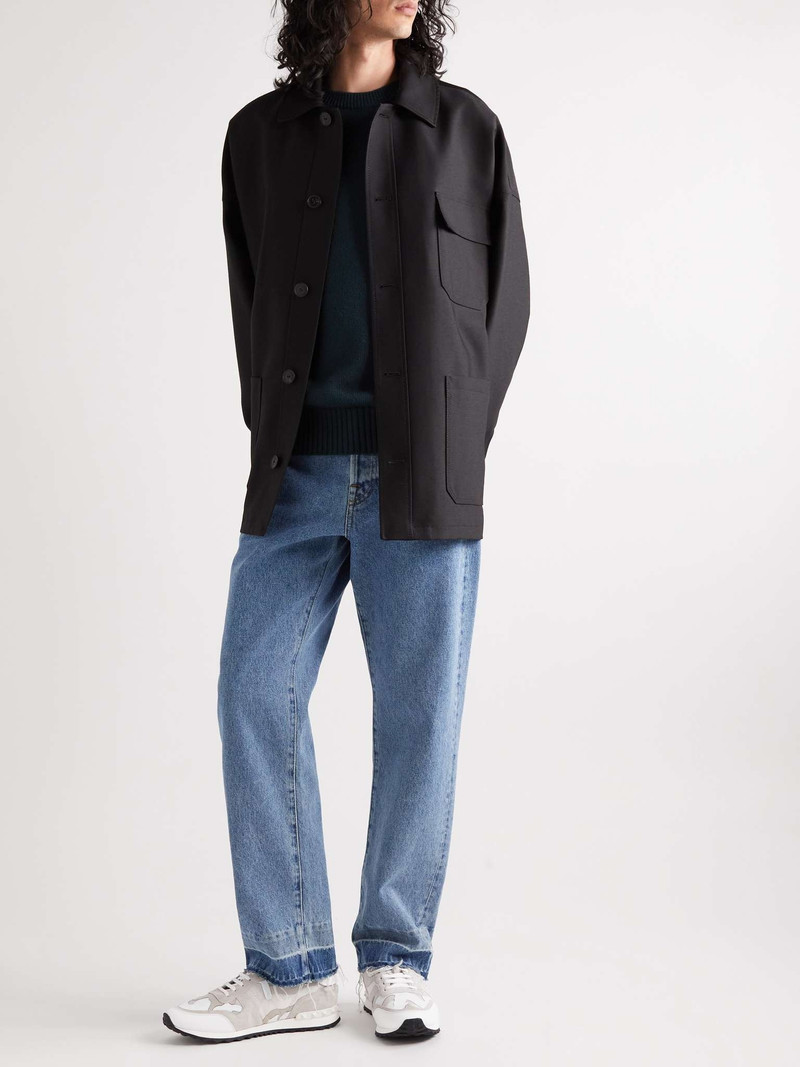 Valentino Valentino Garavani Rockrunner Suede, Leather and Mesh Sneakers outlook