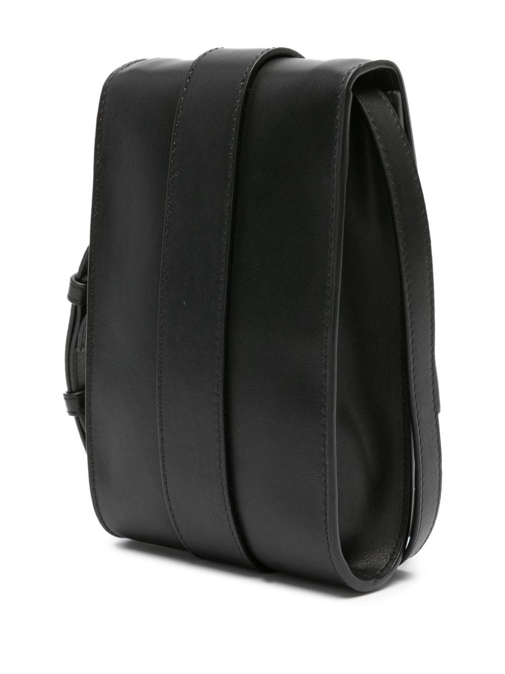Y Belt leather pochette bag - 3