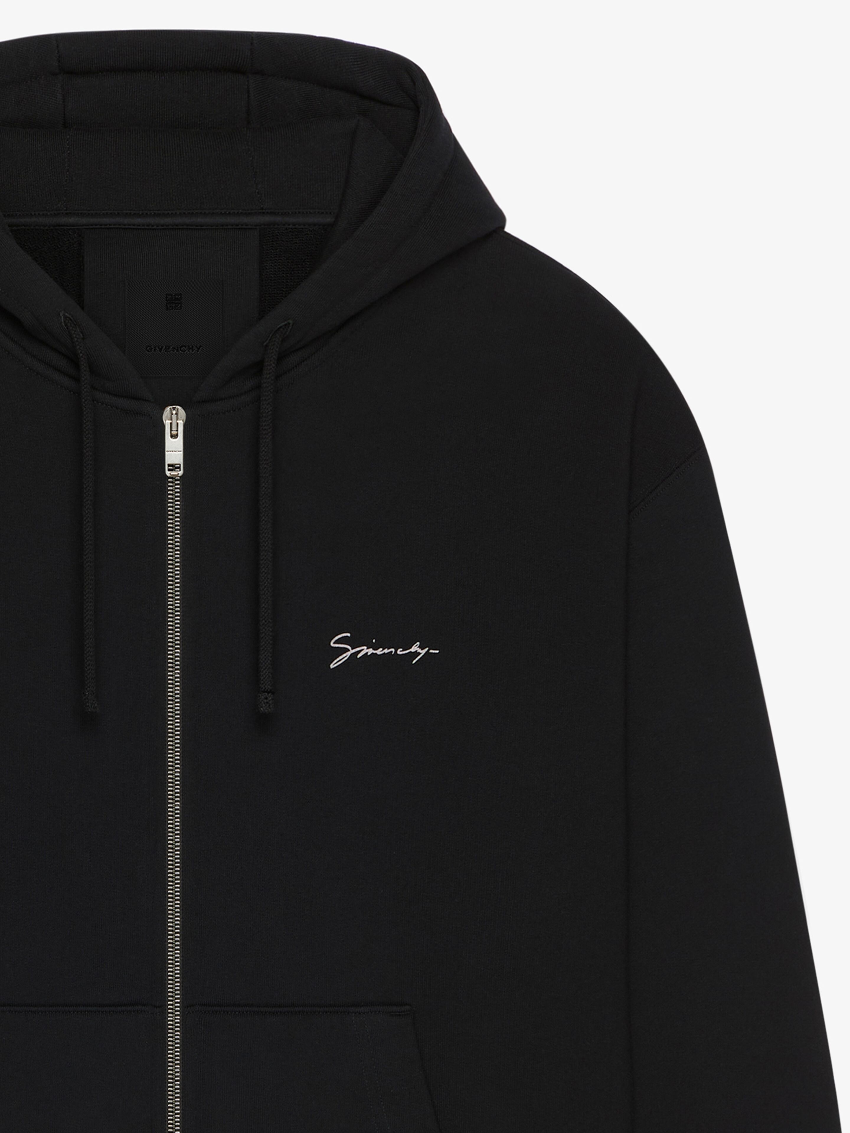 HOODIE IN FLEECE WITH HUBERT OBJECTS PRINT - 5