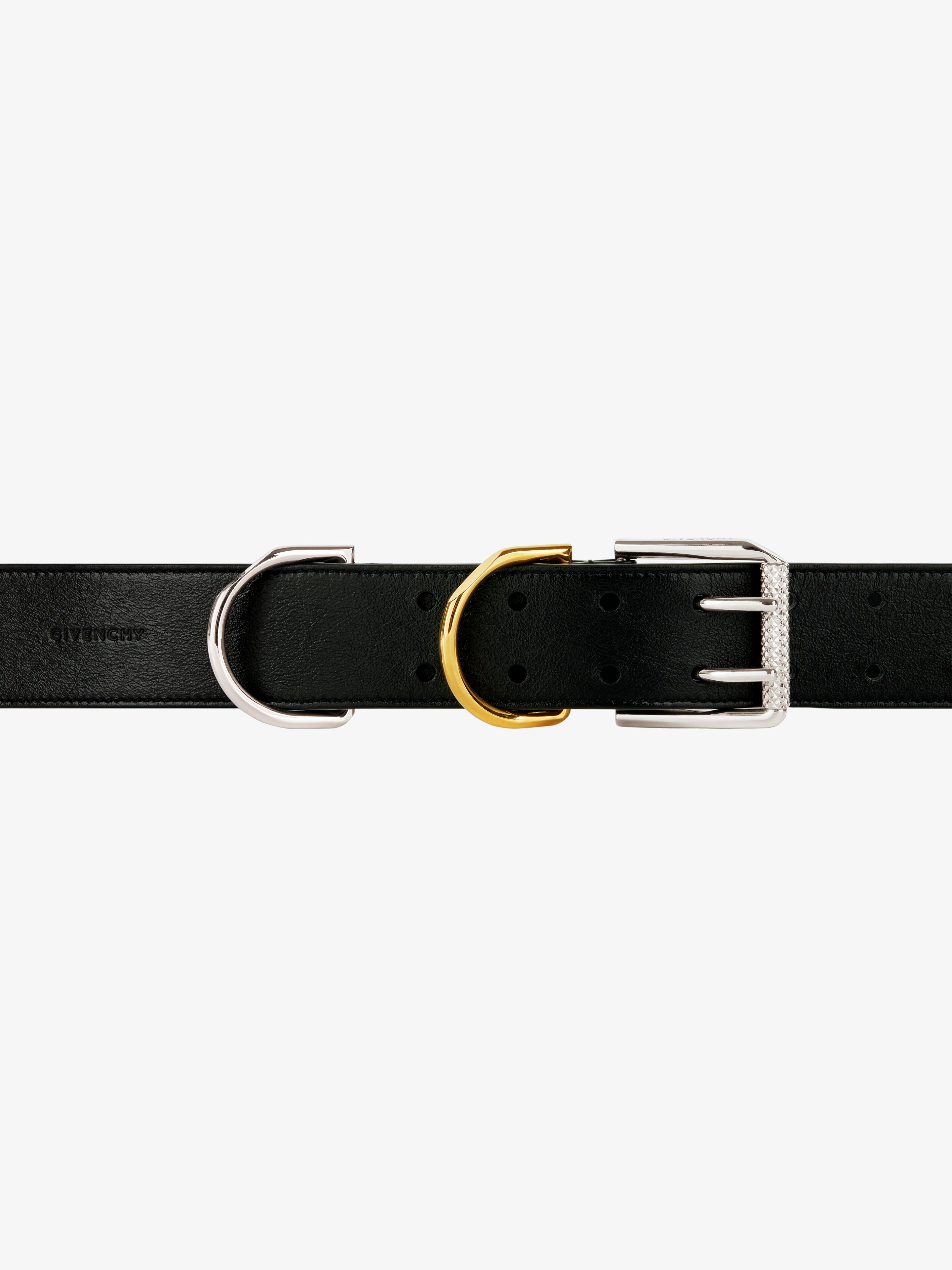 VOYOU BELT IN LEATHER - 2