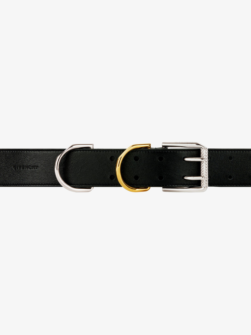 Givenchy VOYOU BELT IN LEATHER outlook