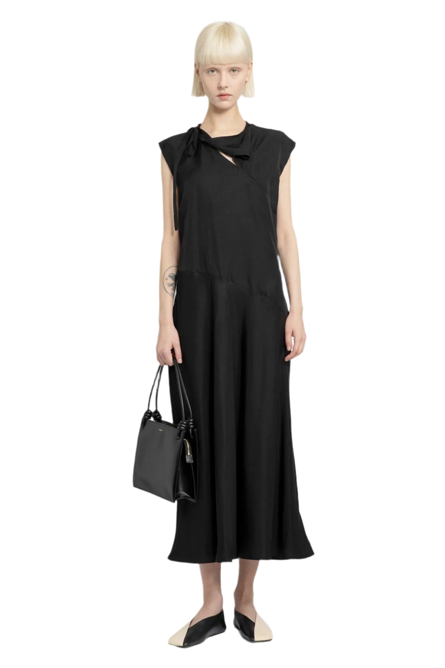 JIL SANDER WOMAN BLACK DRESSES - 1