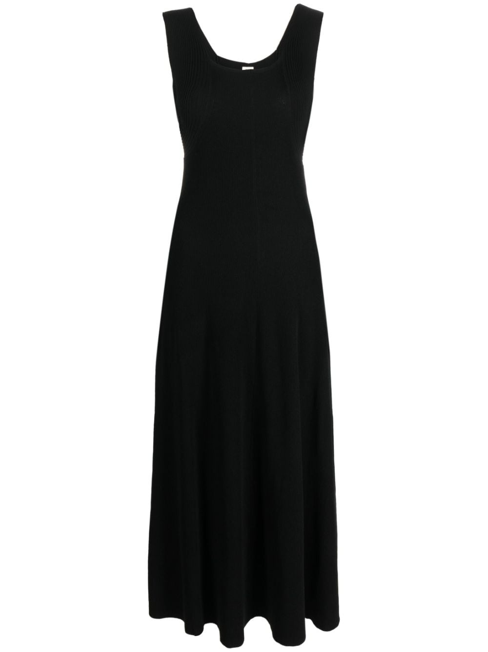 scoop-neck maxi dress - 1