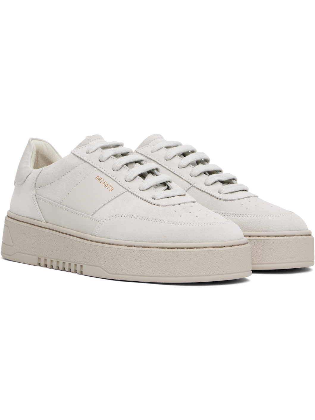 Beige Orbit Vintage Sneakers - 4