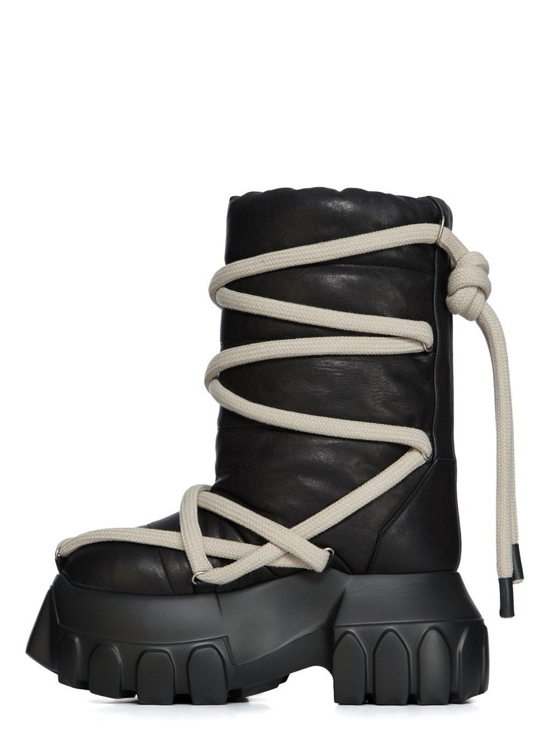 Rick Owens Black Concordians Lunar Mega Tractor Boots outlook