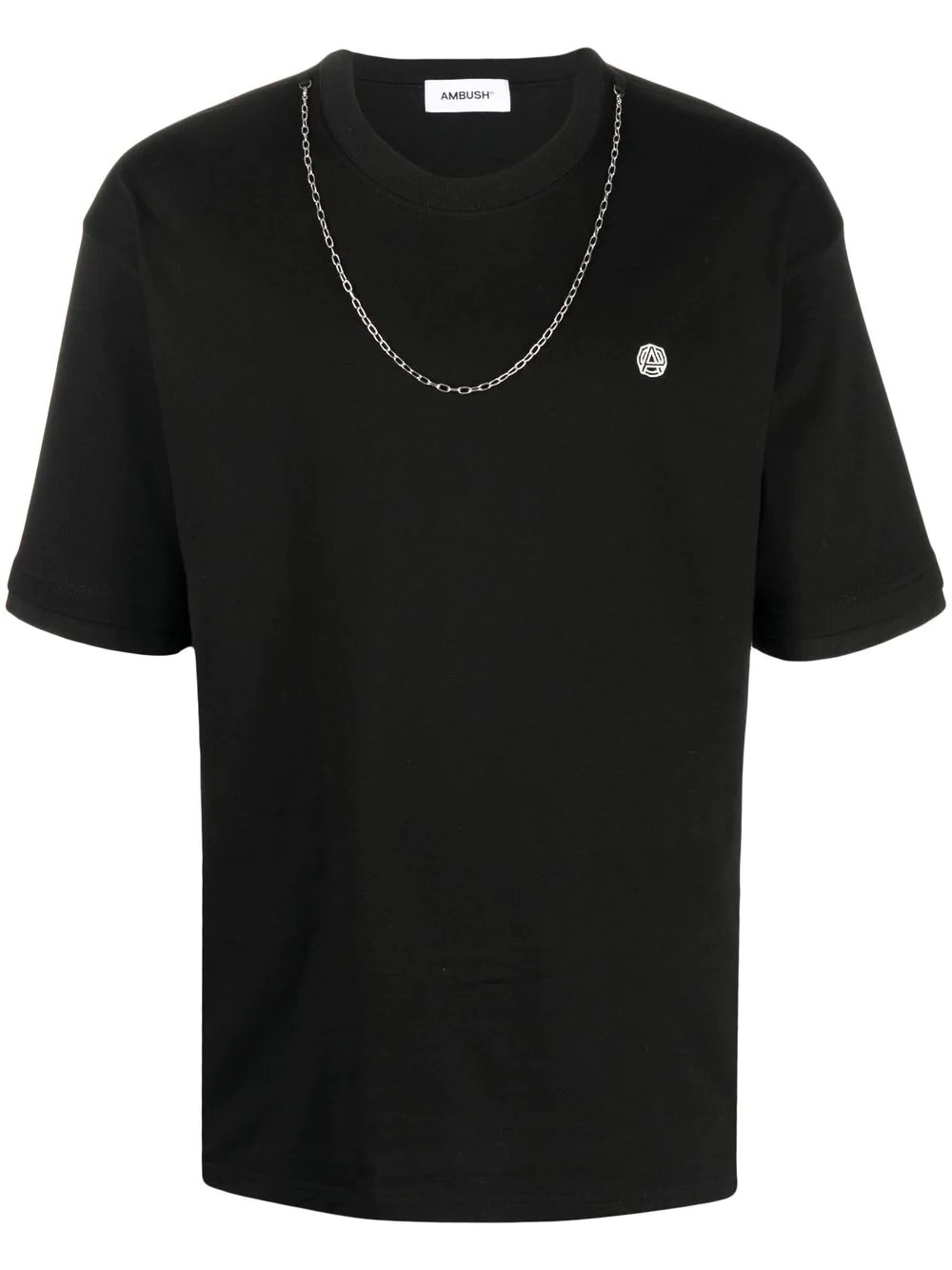 chain-detail T-shirt - 1