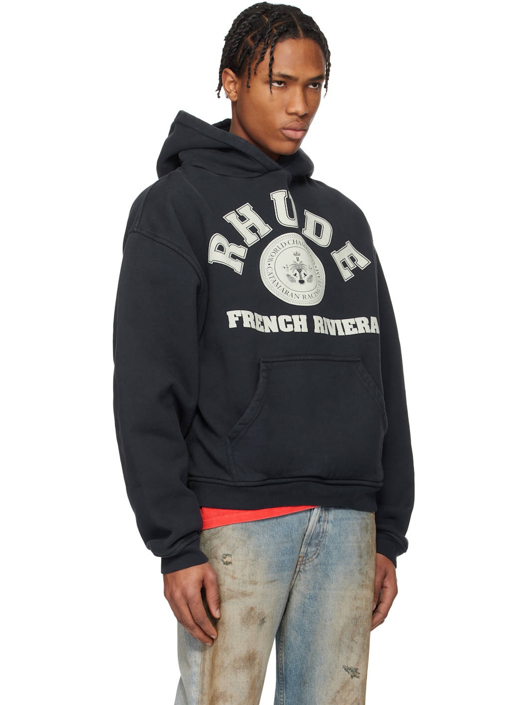 Black 'French Riviera' Hoodie - 2