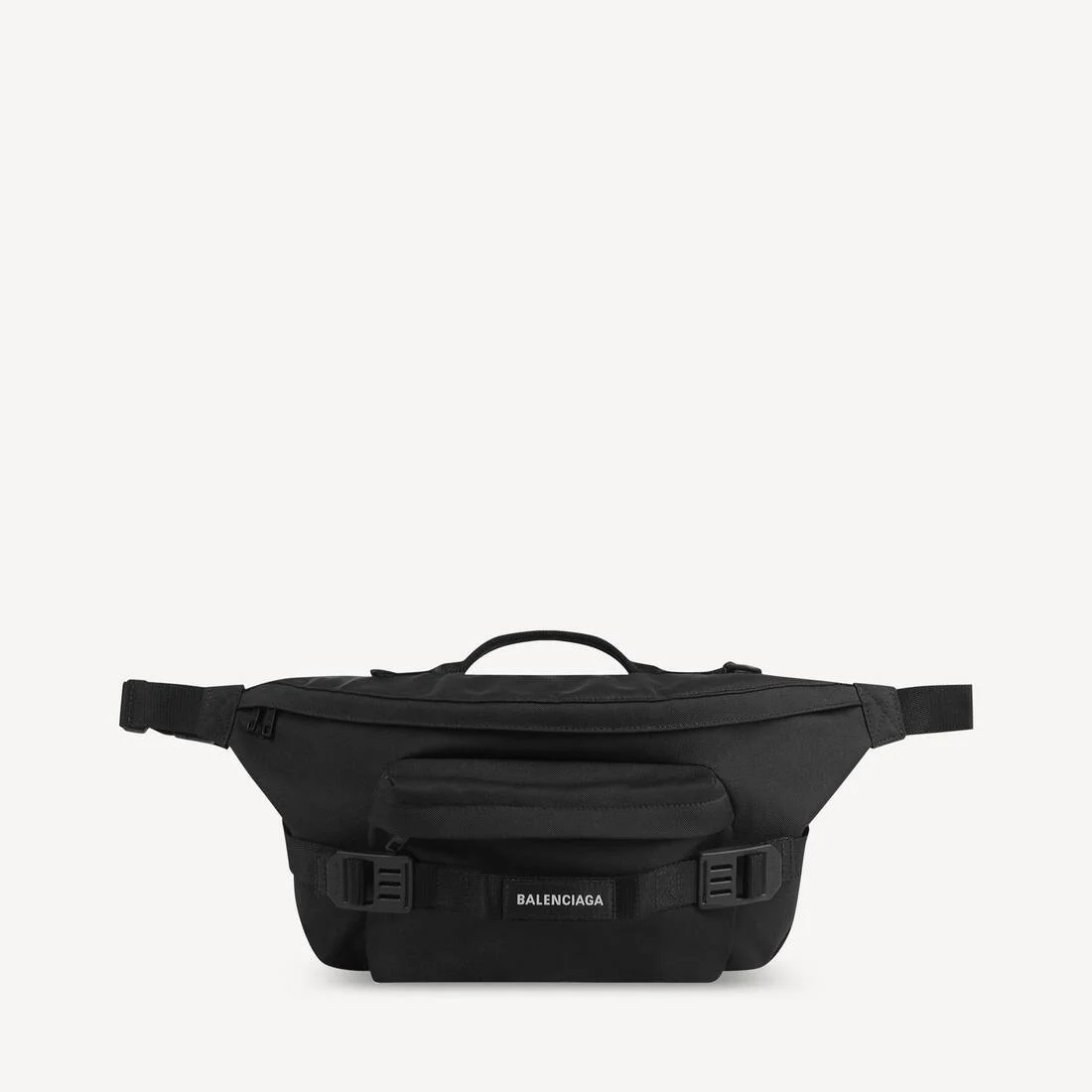 Men's Army Large Beltbag in Black - 1