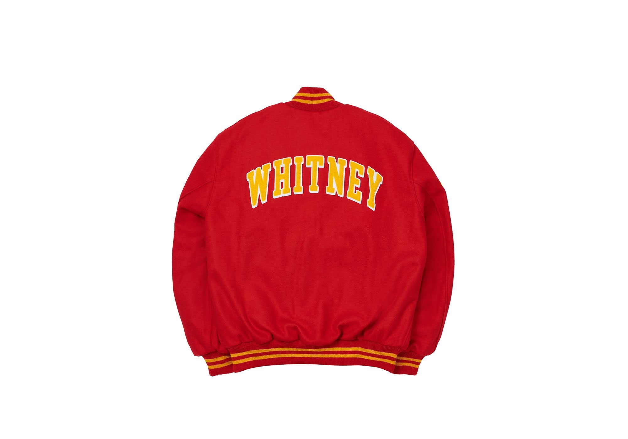 HOUSTON EBBETS VARSITY JACKET RED - 2