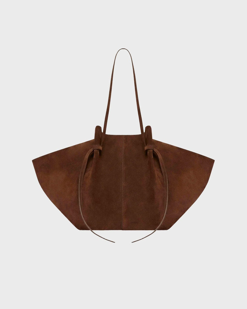 Large Mochi Suede Bag Chocolate ONESIZE 1