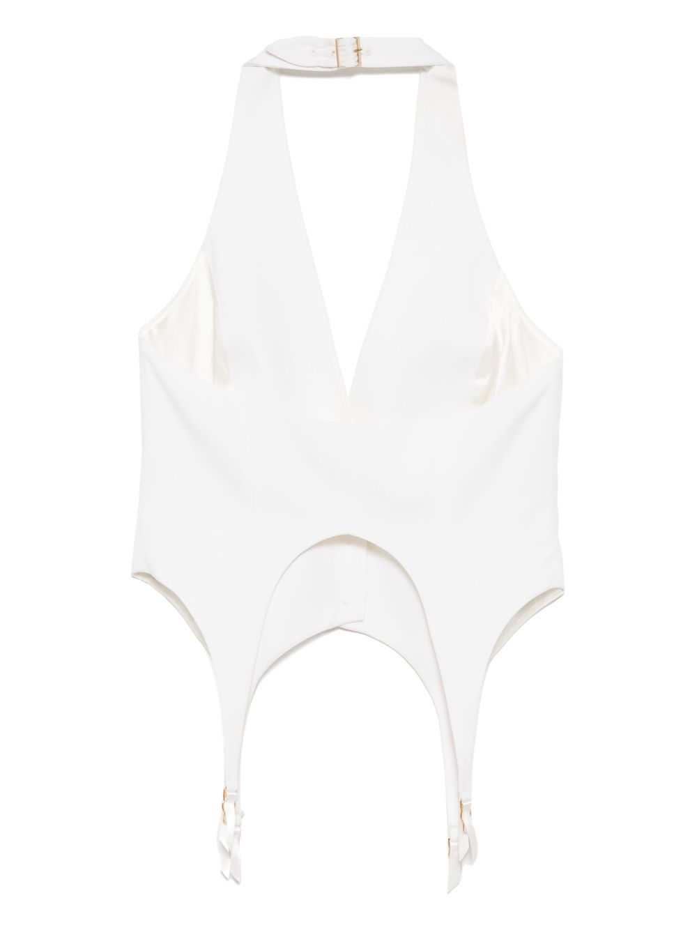 suiting garter vest - 2