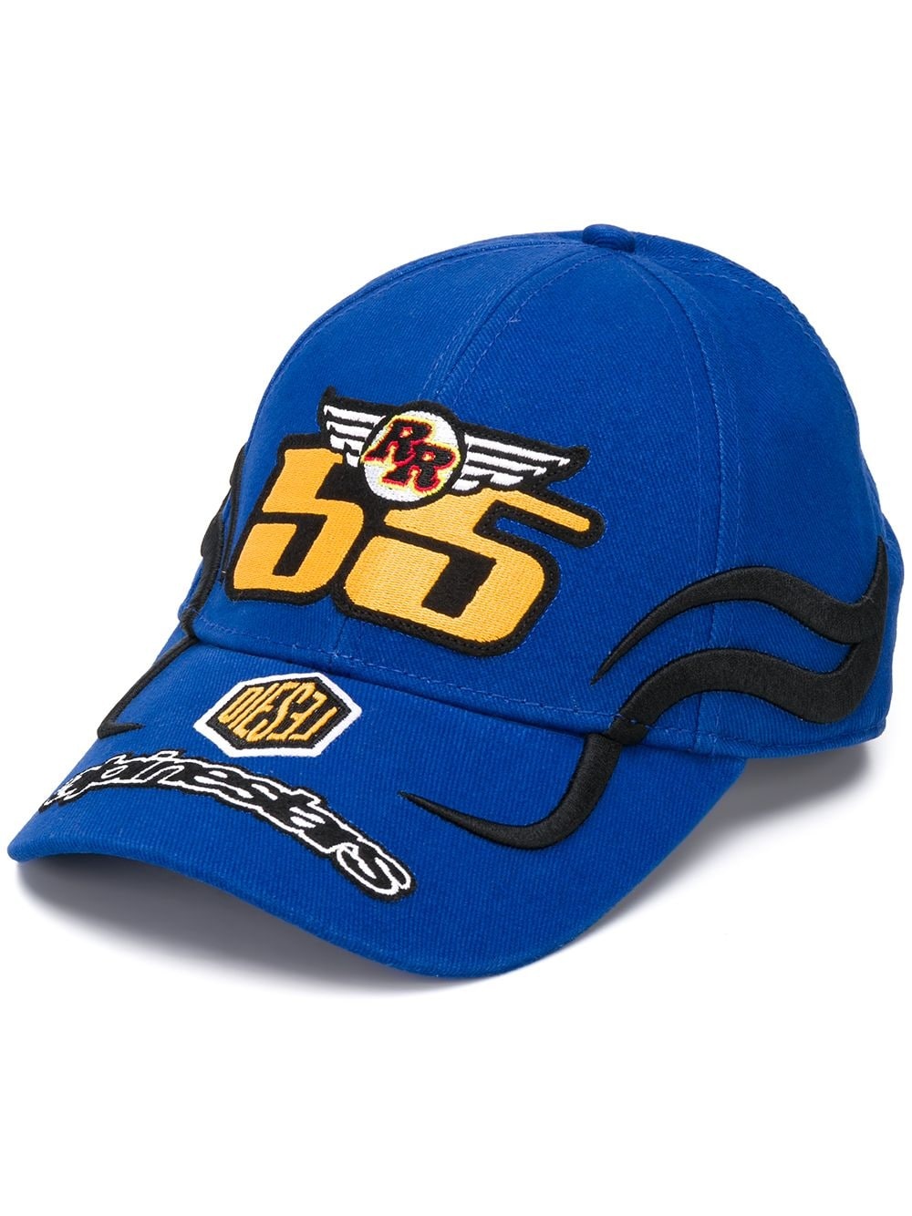 racer graphic baseball cap - 1