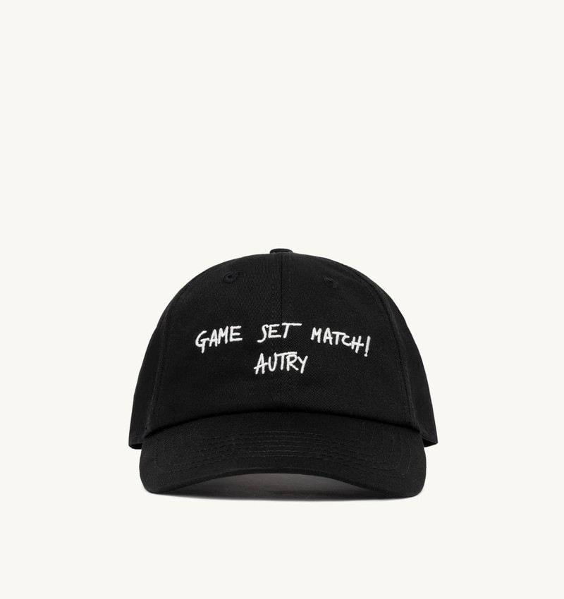 'GAME SET MATCH!' BASEBALL CAP UNISEX 1