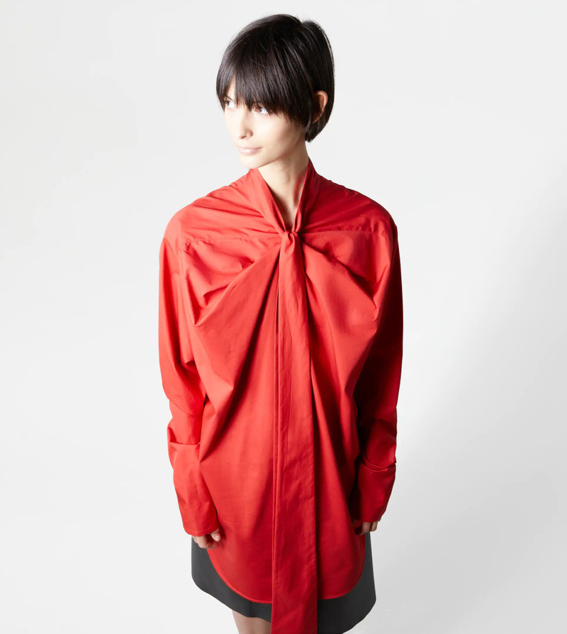 SHIRT WITH SASH - RED 6