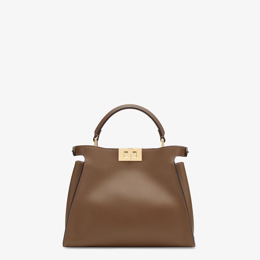 Brown leather bag - 3