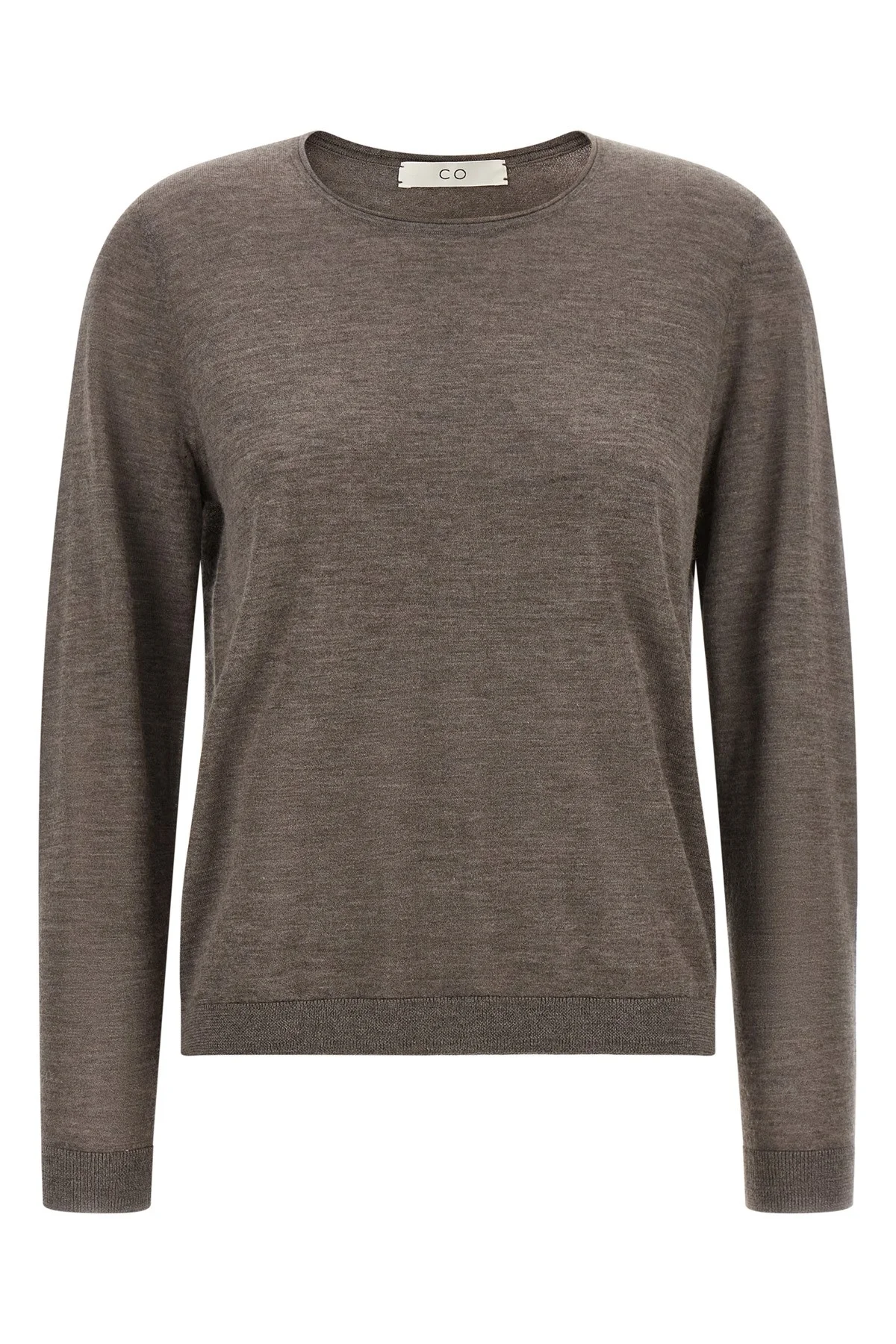 Sweater With Rolled Neckline - 1