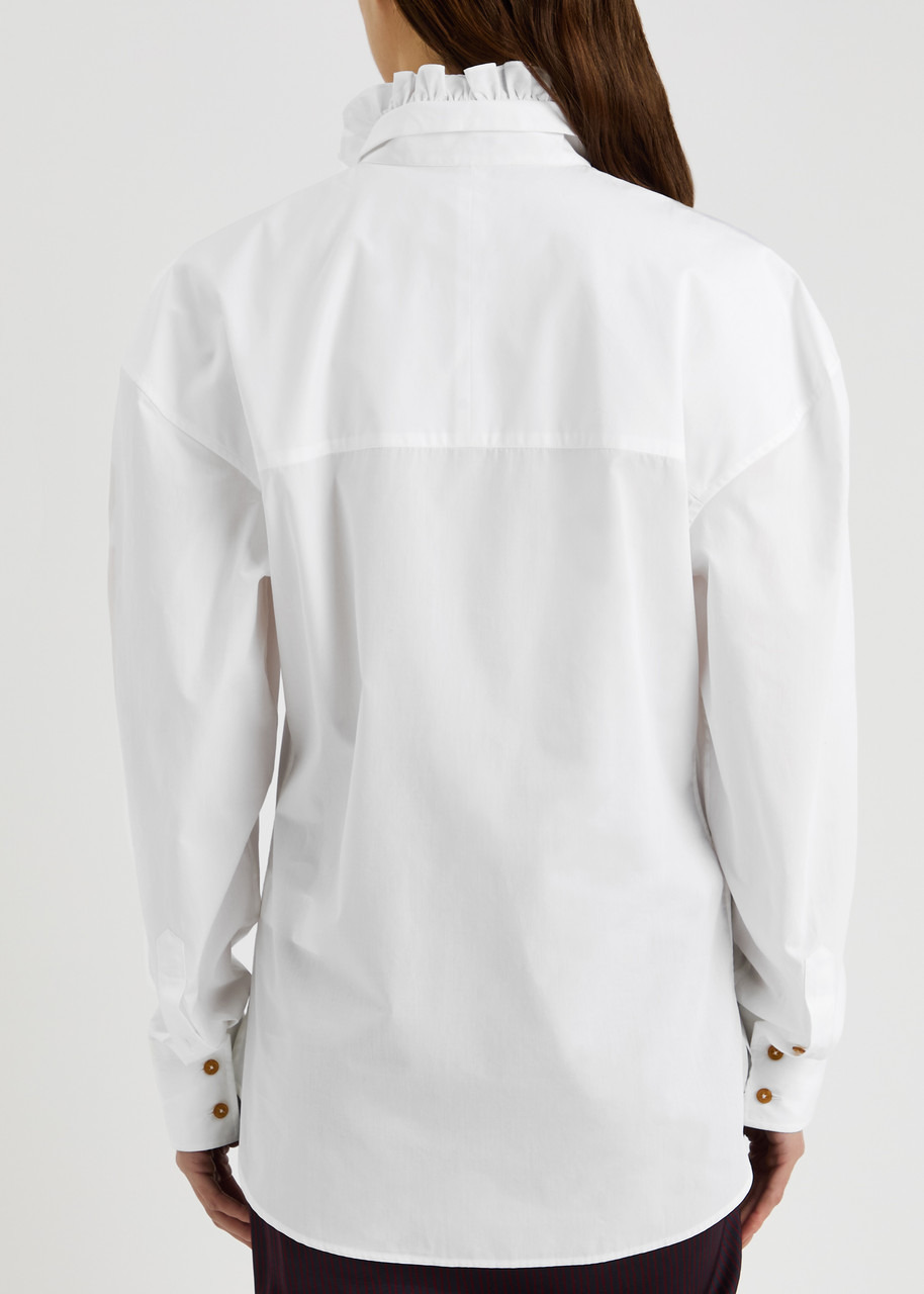 Vivienne Westwood Frilly Football Cotton Shirt - 3