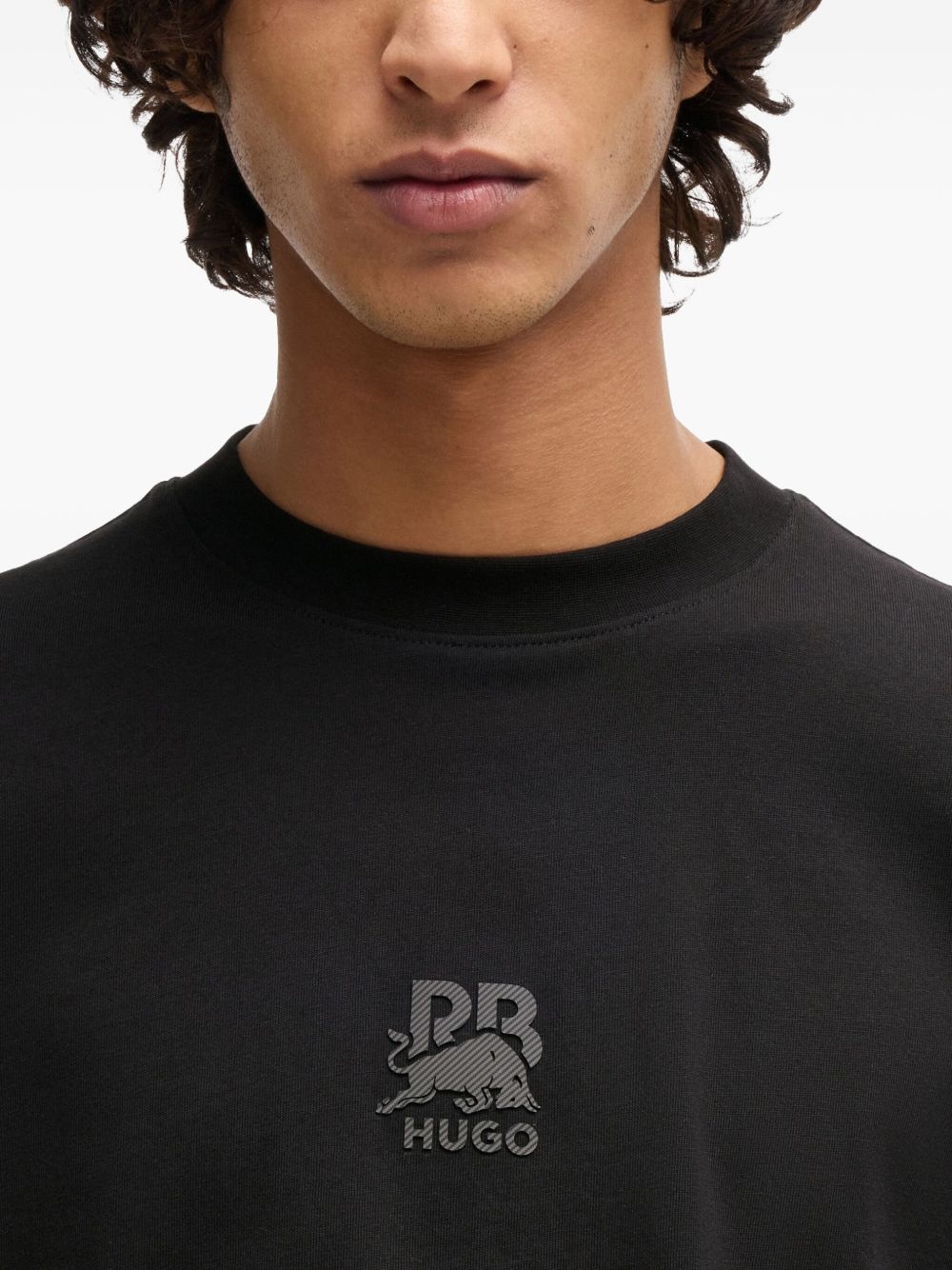x RB logo-appliqué t-shirt - 5