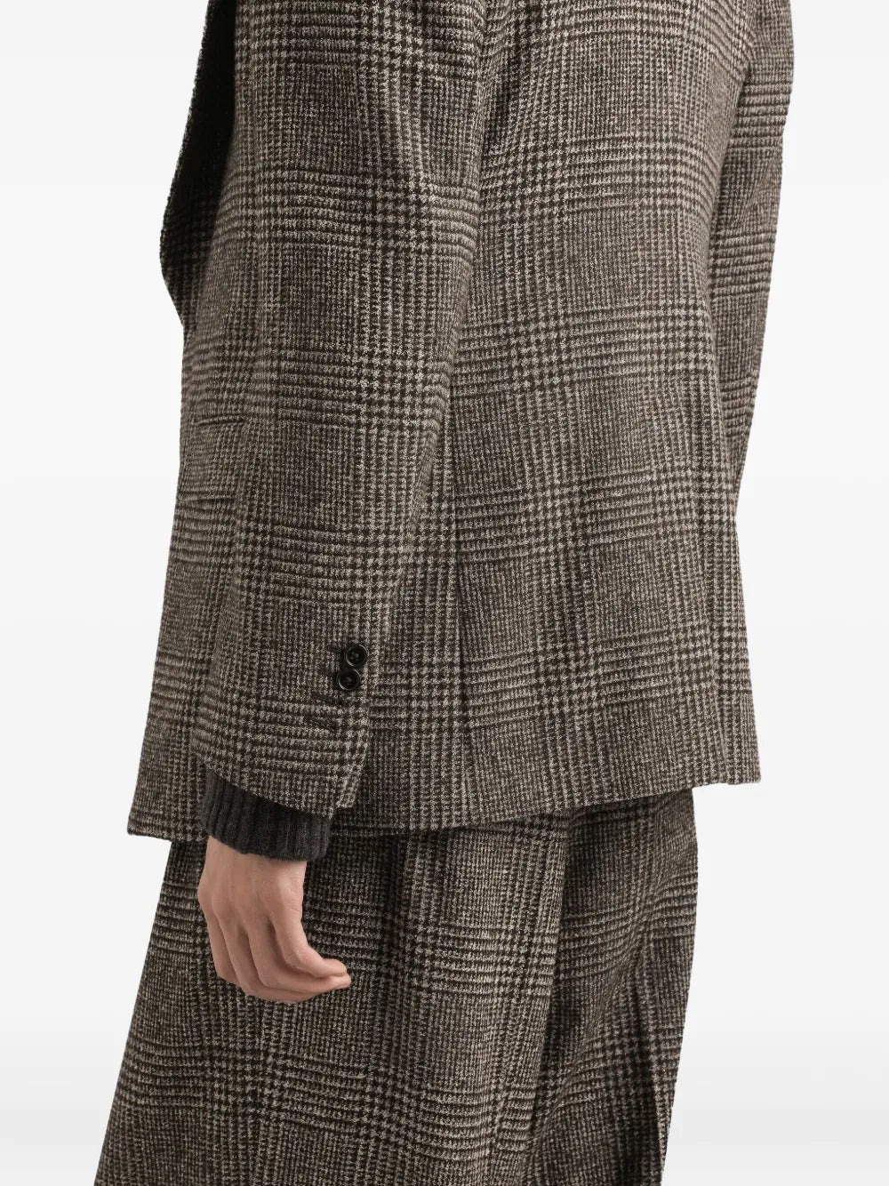 Checked Blazer - 4